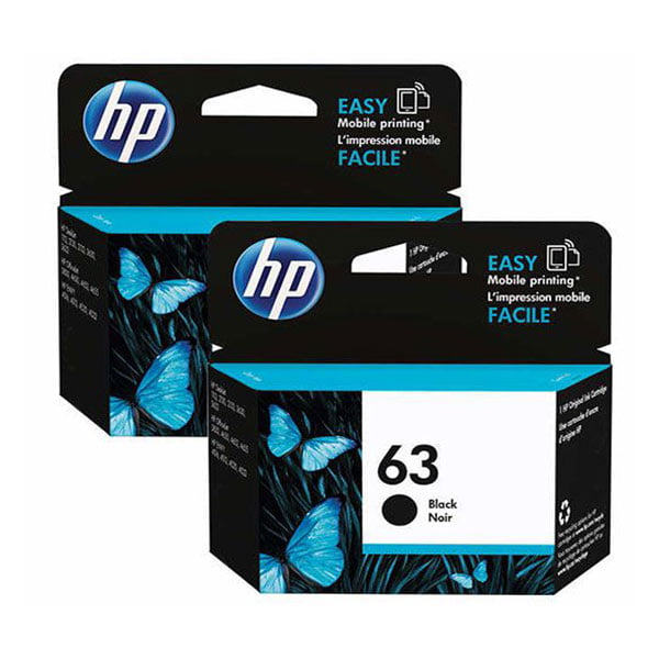 Mực in phun HP 63 Black Original Ink Cartridge (F6U62AA) | Dùng cho HP DeskJet 2130, 3630, 3830, 4650