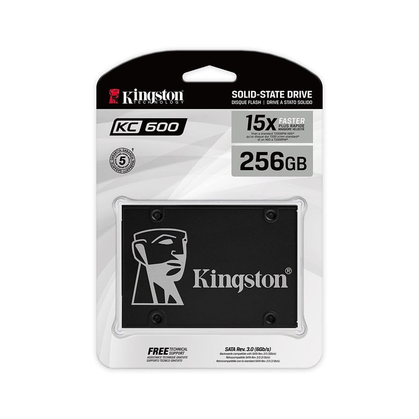 Ổ cứng SSD Kingston 256Gb KC600