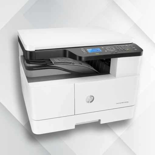 Máy in A3 đa chức năng HP LaserJet M438dn (8AF44A) (Đa năng/ In mạng/ In đảo mặt)