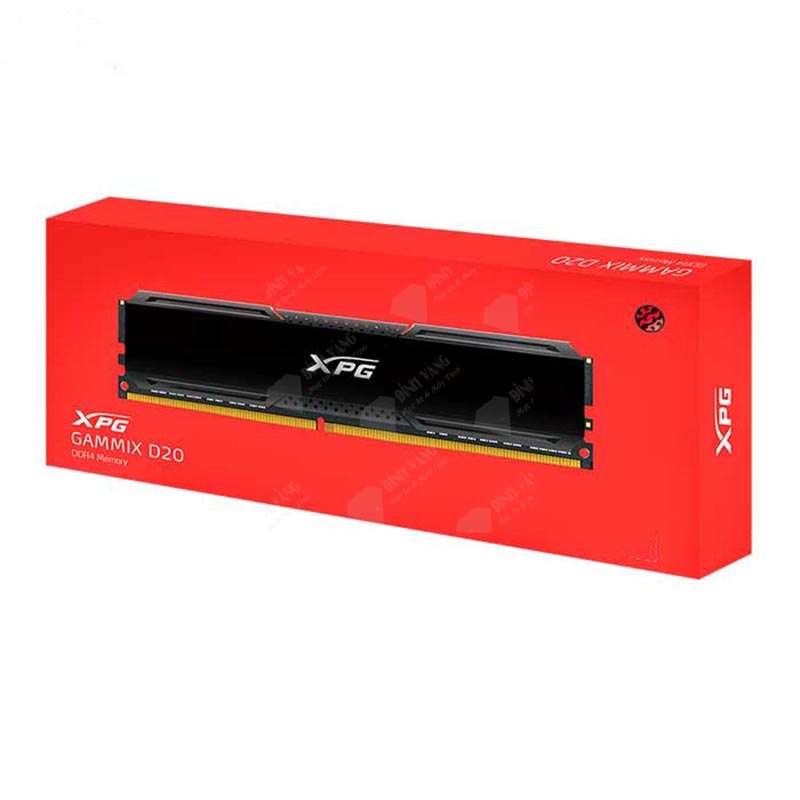RAM ADATA XPG D20 DDR4 8GB 3200 GREY (AX4U32008G16A-CTG20)