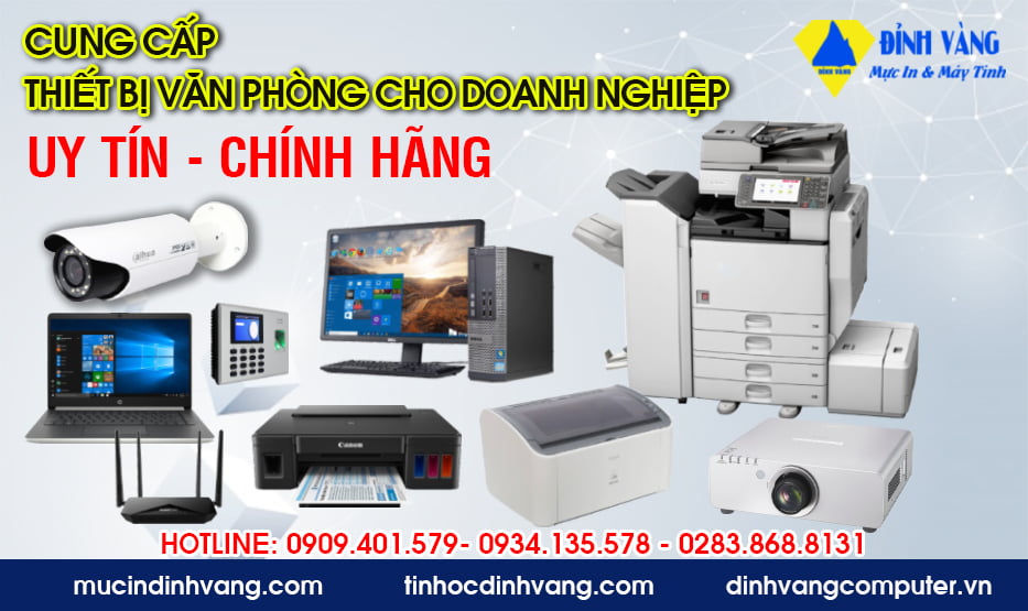 Cung cấp thiết bị văn phòng cho Doanh Nghiệp tại TPHCM – Bình Dương