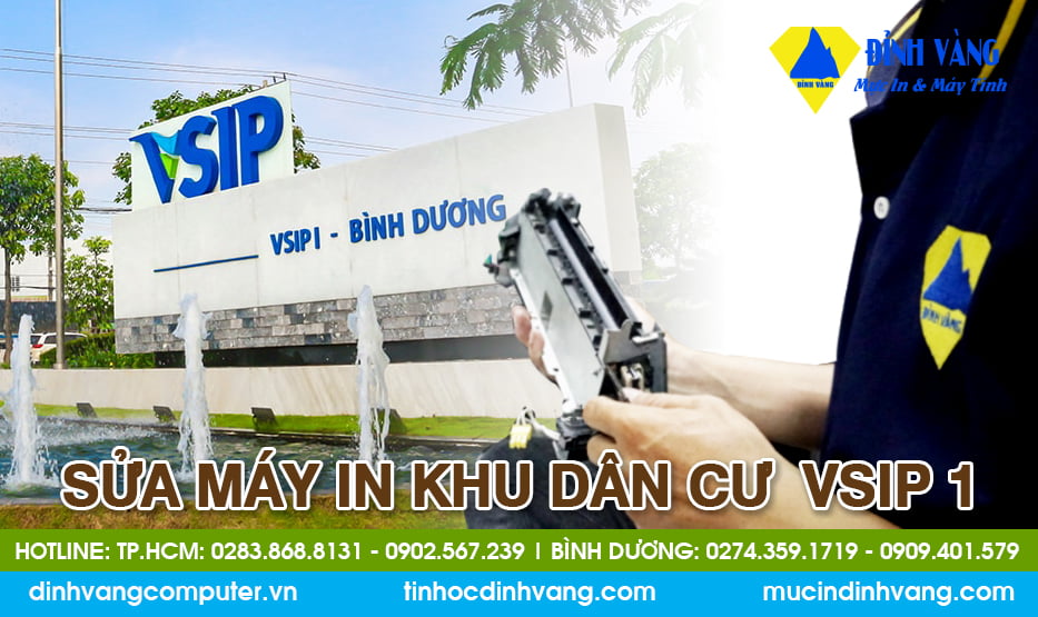 Sửa máy in khu dân cư Việt Sing