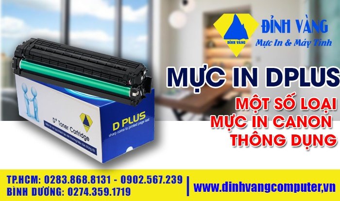 Chọn mực máy in canon phù hợp thông dụng