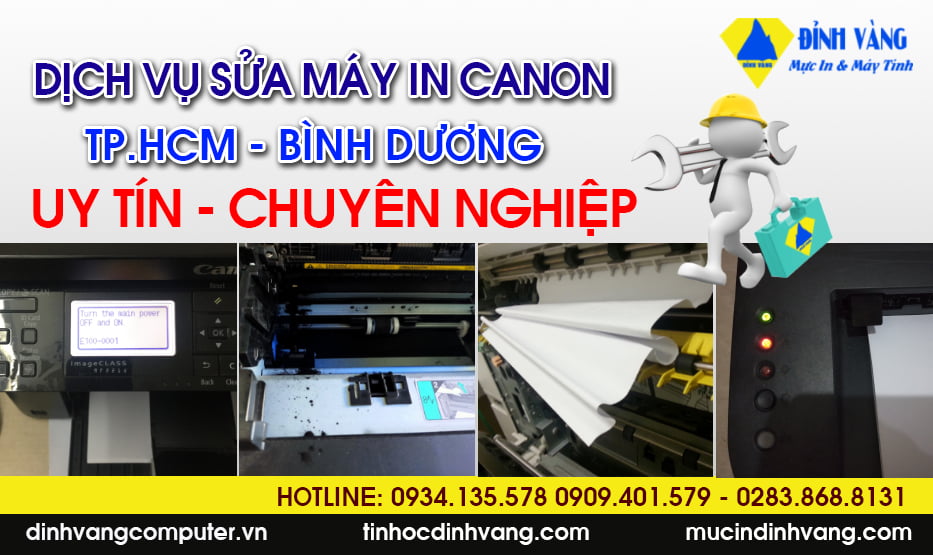 DỊCH VỤ SỬA MÁY IN CANON TPHCM – BÌNH DƯƠNG UY TÍN