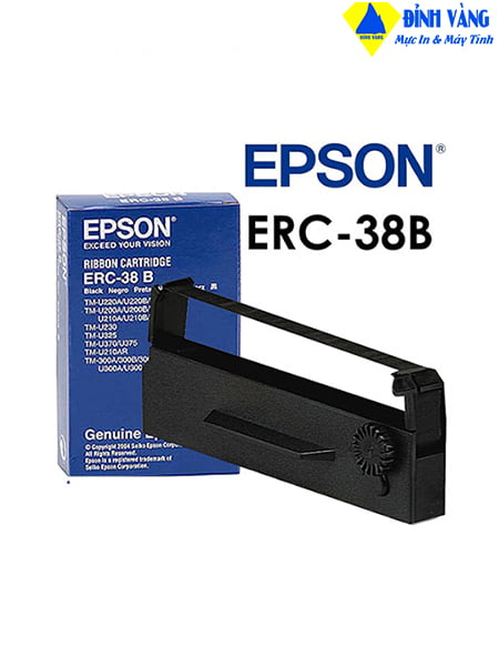 Ruy băng mực ERC38B (đen) cho máy in EPSON TM U220B, TM U220A