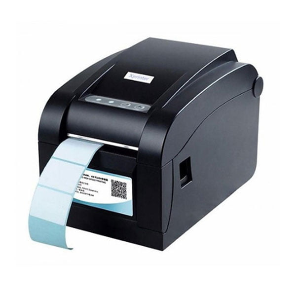 Máy in mã vạch Xprinter XP 350BM (76mm/ USB, COM, LAN)