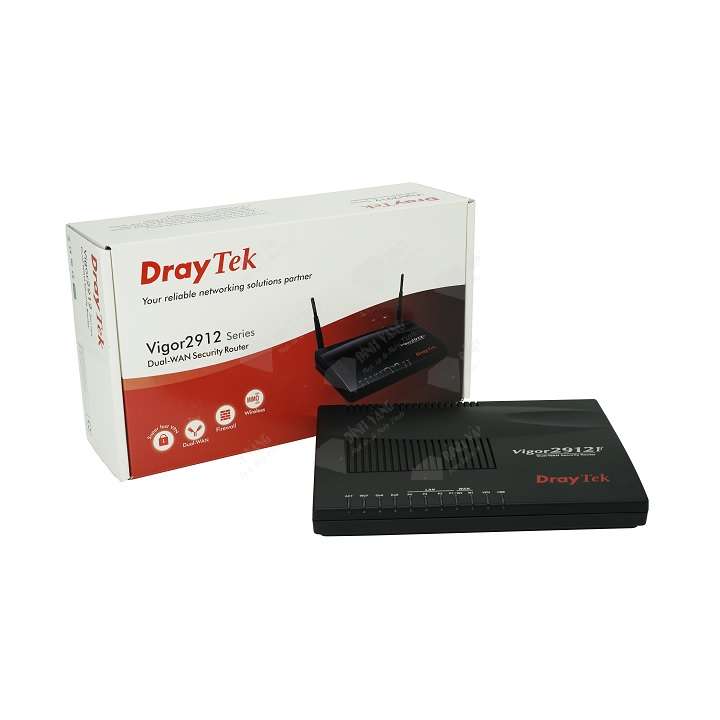 Thiết bị cân bằng tải Draytek Vigor2912F Dual Wan VPN Router