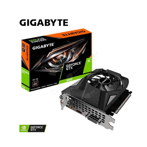 VGA Gigabyte GTX 1650 D6 OC-4G (4GB GDDR6, 128-bit, DP+HDMI+DP)