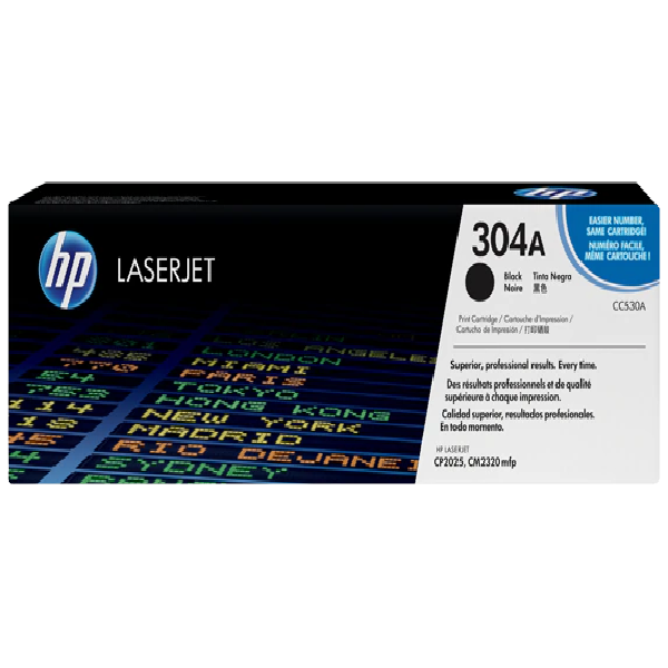 Hộp mực HP LaserJet 304A CC530A (Mực máy in HP Color CP2025n/ CP2025dn/ CP2025x/ CM23020n/ CM2320nf/ CM2320fxi)