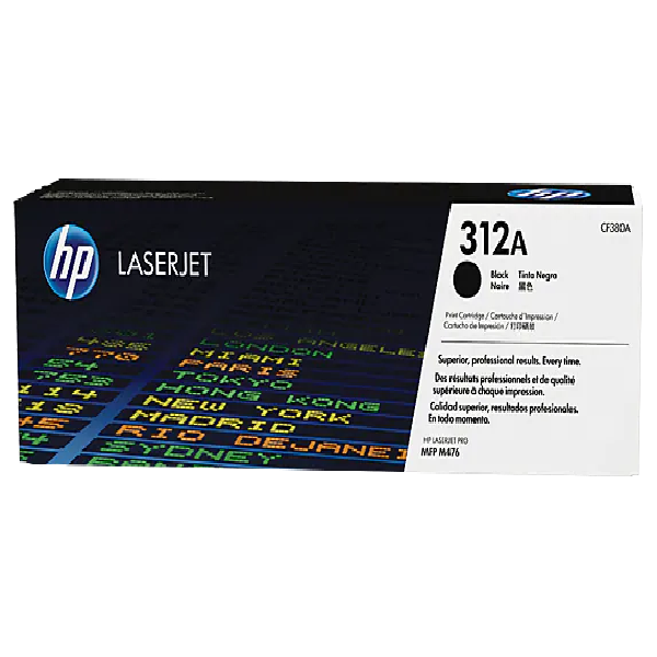 Hộp mực HP LaserJet 312A CF380A (Mực máy in HP Color Pro MFP M476nw/ M476dw/ M476dn)