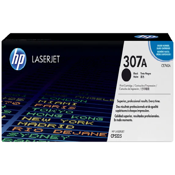 Hộp mực HP LaserJet 307A CE740A (Mực máy in HP Color LaserJet CP5225n/ CP522dn)