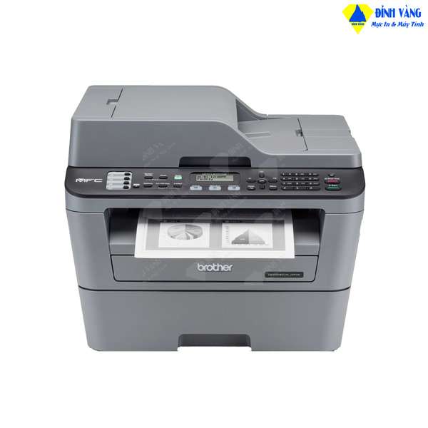 Máy in laser Brother MFC-L2701DW (In 2 mặt/ Scan/ Copy/ FAX/ Wifi/ ADF)