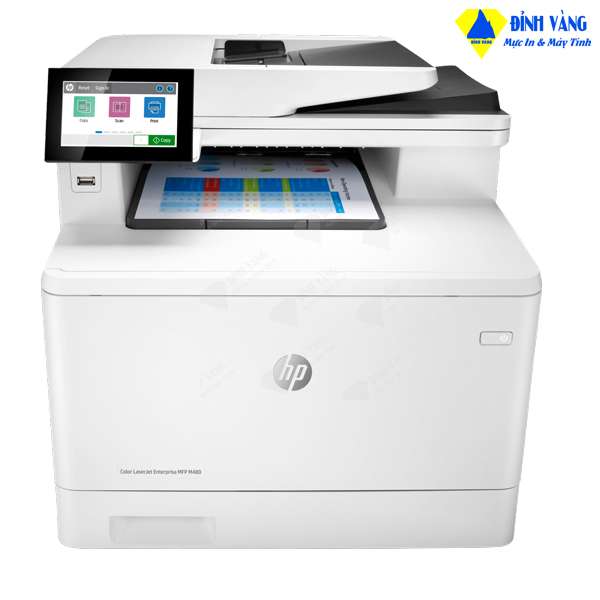 Máy in HP Color LaserJet Enterprise M480f (In, Scan, Photocopy, Fax) Chính Hãng