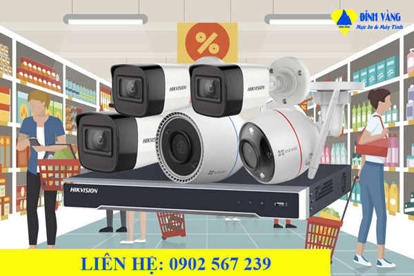 Lựa chọn camera cửa hàng, siêu thị phù hợp