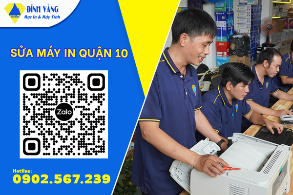 Sửa Máy In Quận 10| Sửa Máy In Tận Nơi 24/7