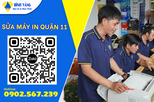 Sửa Máy In Quận 11| Nhanh Chóng Có Mặt Tận Nơi Giá Rẻ 24/7