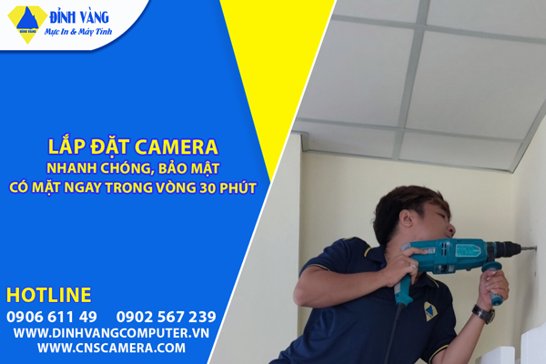 Dịch vụ lắp đặt camera quận 6 nhanh chóng, bảo mật và uy tín #1