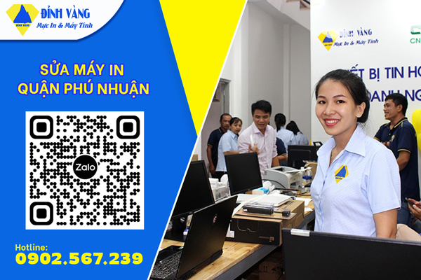 Sửa máy in quận Phú Nhuận| Nhanh Chóng - Giá Cả Hợp Lý - 24/7