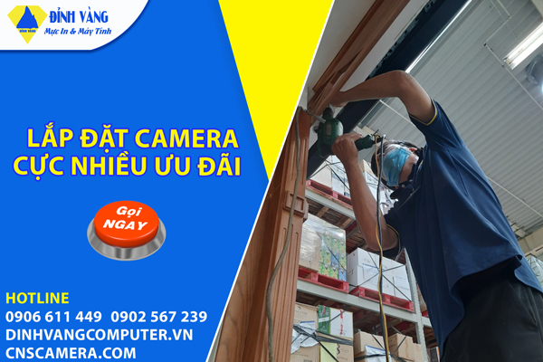 Lắp đặt camera Gò Vấp [GIÁ SỐC 250K] BẢO HÀNH 2 NĂM, LẮP ĐẶT NHANH CHÓNG