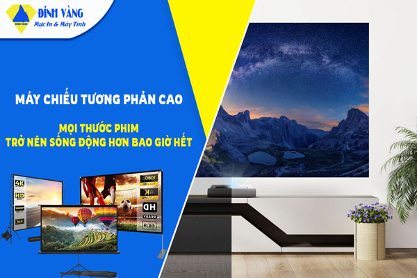 Cung cấp màn chiếu tương phản cao chính hãng| Uy tín - chất lượng - bảo hành hậu mãi