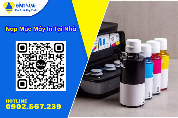 Nạp Mực Máy In Tại Nhà| Dịch Vụ Tại TpHCM và Bình Dương Uy Tín, Chuyên Nghiệp Nhất