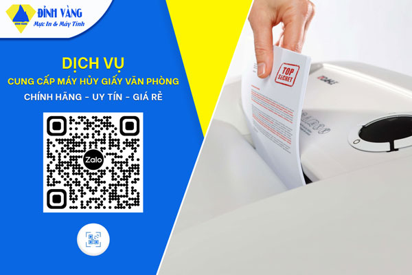 Địa chỉ uy tín cung cấp máy huỷ giấy văn phòng chính hãng tại Việt Nam