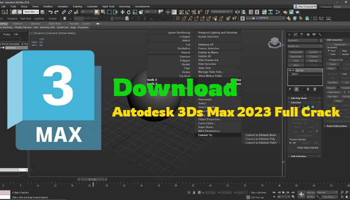 Download Autodesk 3Ds Max 2023| Kích Hoạt Miễn Phí Mới Nhất 2023