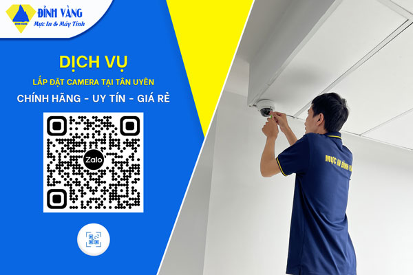 Dịch Vụ Sửa Chữa Và Lắp Đặt Camera Tại Tân Uyên [GIÁ RẺ] Lắp Đặt Nhanh Chóng