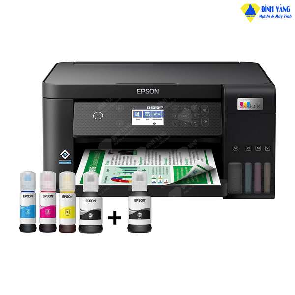 Máy in Epson Ecotank L6260 (In 2 mặt, Scan, Copy, LAN, Wifi)