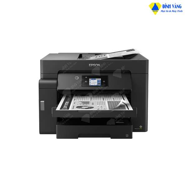 Máy In A3 Epson EcoTank M15180 (In, Scan, Copy, Fax 2 mặt, USB, LAN, Wifi, Khay DADF, Full viền)