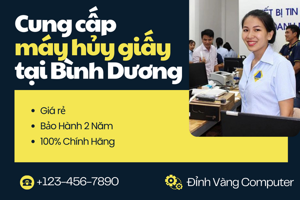 Cung Cấp Máy Hủy Giấy Tại Bình Dương| Giá Rẻ - Bảo Hành 2 Năm - 100% Chính Hãng