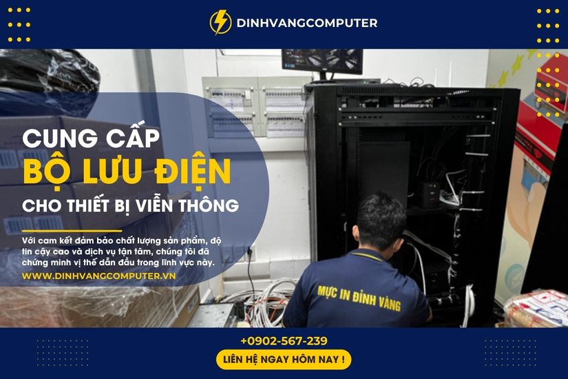 Cung Cấp Bộ Lưu Điện Cho Thiết Bị Viễn Thông Uy Tín #1 Tại TPHCM