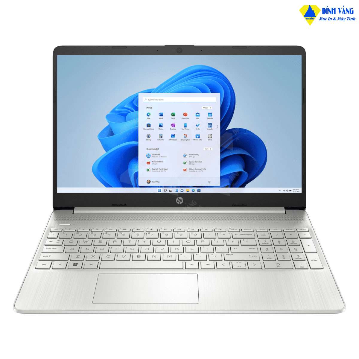 Laptop HP 15s-FQ5161TU 7C0S2PA (i5-1235U, 8GB RAM, 512GB SSD, Intel Iris Xe Graphics, 15.6 Inch FHD IPS, Windows 11 Home)