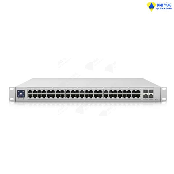 Thiết Bị Chuyển Mạch UniFi Switch USW Enterprise-48-PoE (Tổng nguồn cấp PoE đến 720W, Layer 3)