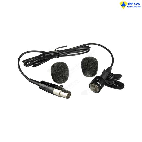 Micro cài áo Shure PG185 (60 Hz, 12 KHz, -47 dBV/Pa, 4.5 mV/Pa, 120 dB)