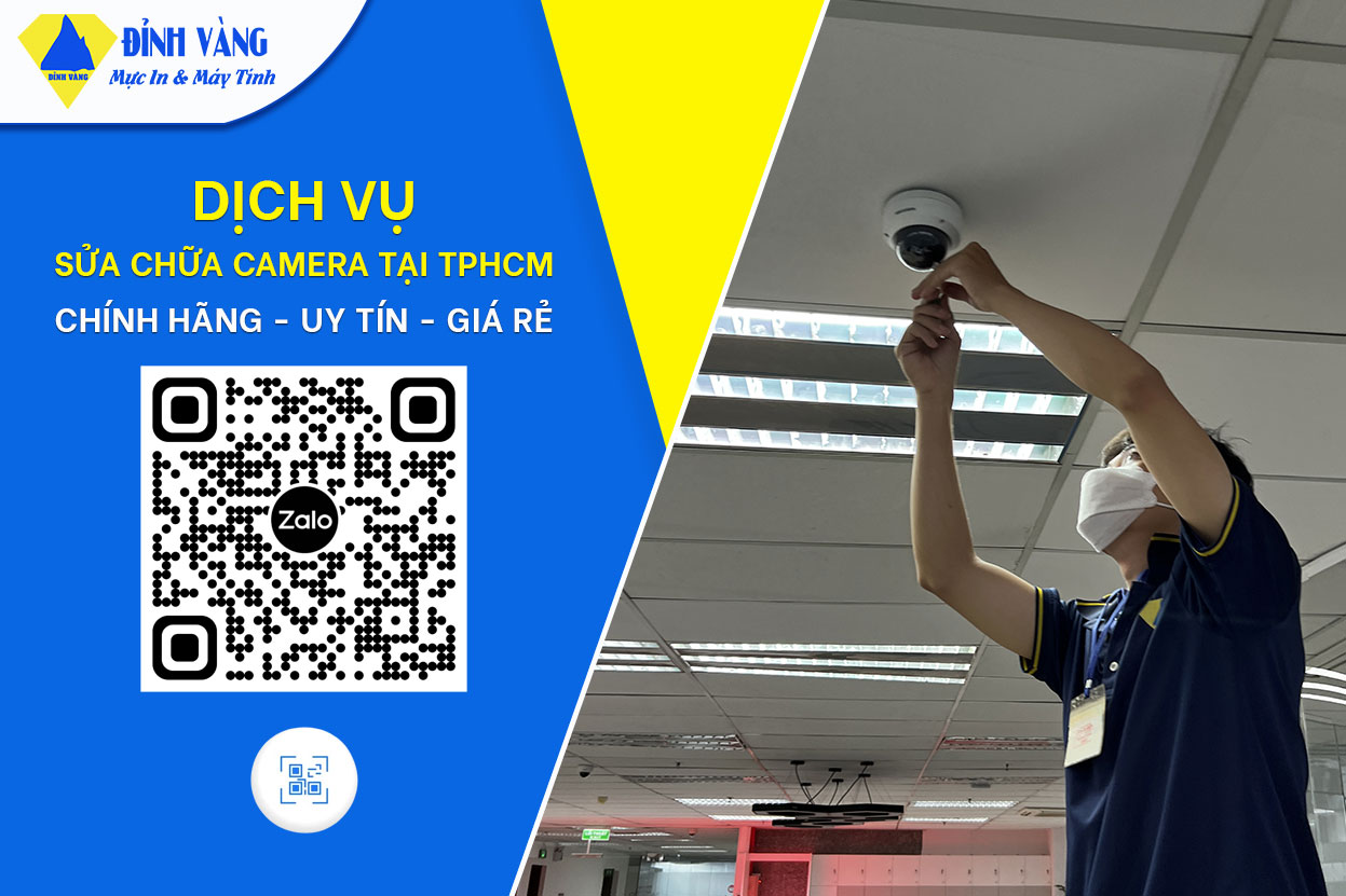 Sửa Chữa Camera Tại TPHCM| Giá Rẻ - 30 Phút Có Mặt Ngay - Bảo Hành 2 Năm