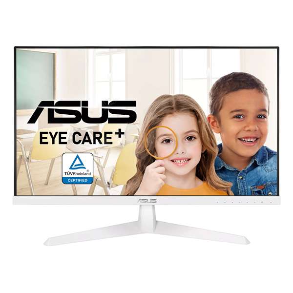 Màn Hình ASUS VY249HE-W 24 inch (24 inch, FHD 1920 x 1080, IPS, 75Hz, IPS, 1ms, FreeSync, Eye Care Plus)