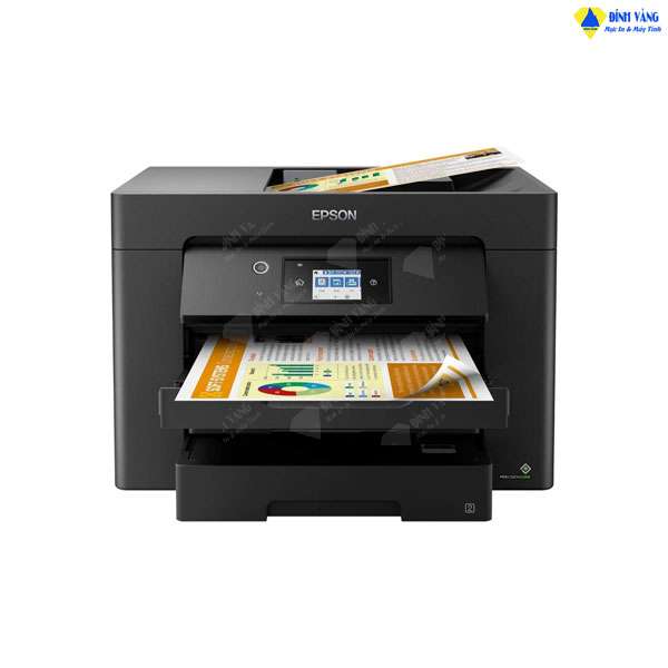 Máy In Epson Workforce WF-7830DTWF (In A3, Scan, Copy, Fax 2 Mặt, DADF, Wifi, USB 2.0)