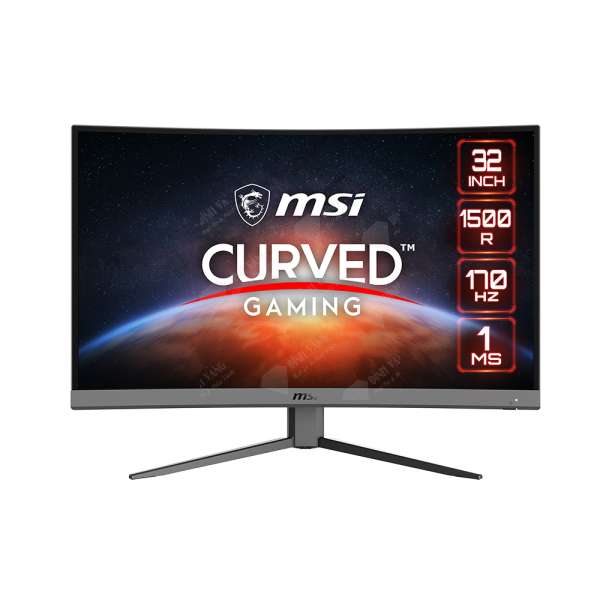 Màn Hình Cong MSI Optix G32C4 E2 31.5 inch (31.5 inch, 1920x1080, 170Hz, VA, 1ms, 250 nits)