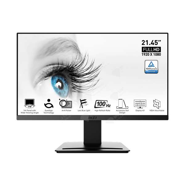 Màn Hình LCD MSI PRO MP223 21.45 Inch (21.45 Inch, 1920x1080, VA, 100Hz, 4ms, Adaptive Sync)