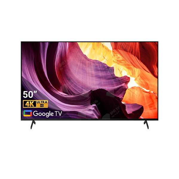 Google Tivi Sony 4K 50 inch KD-50X80K (Đen, Google TV, 50 inch, 4K, 50 Hz, 20W)