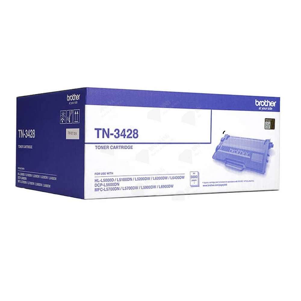 Hộp Mực Brother TN-3428 (3.000 Trang, Mực Máy Brother L5100dn, L5700dn, L6200dw, L6400dw)