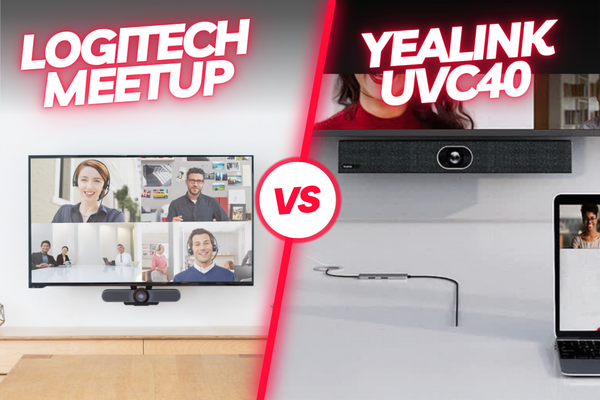 So Sánh Camera Hội Nghị Truyền Hình Logitech Meetup Và Yealink UVC40 chi tiết nhất