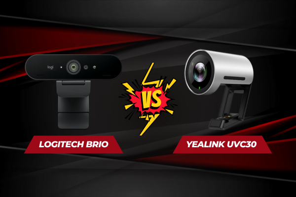 So Sánh Webcam Logitech Brio Và Webcam Yealink UVC30 Chi Tiết Nhất