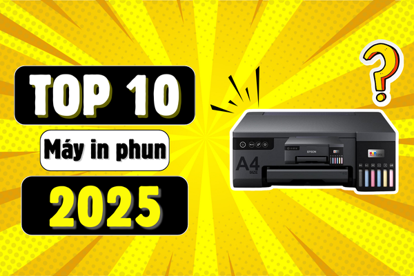 Top 10 Máy In Phun Màu 2025 Tốt Nhất Cho Văn Phòng Và Gia Đình