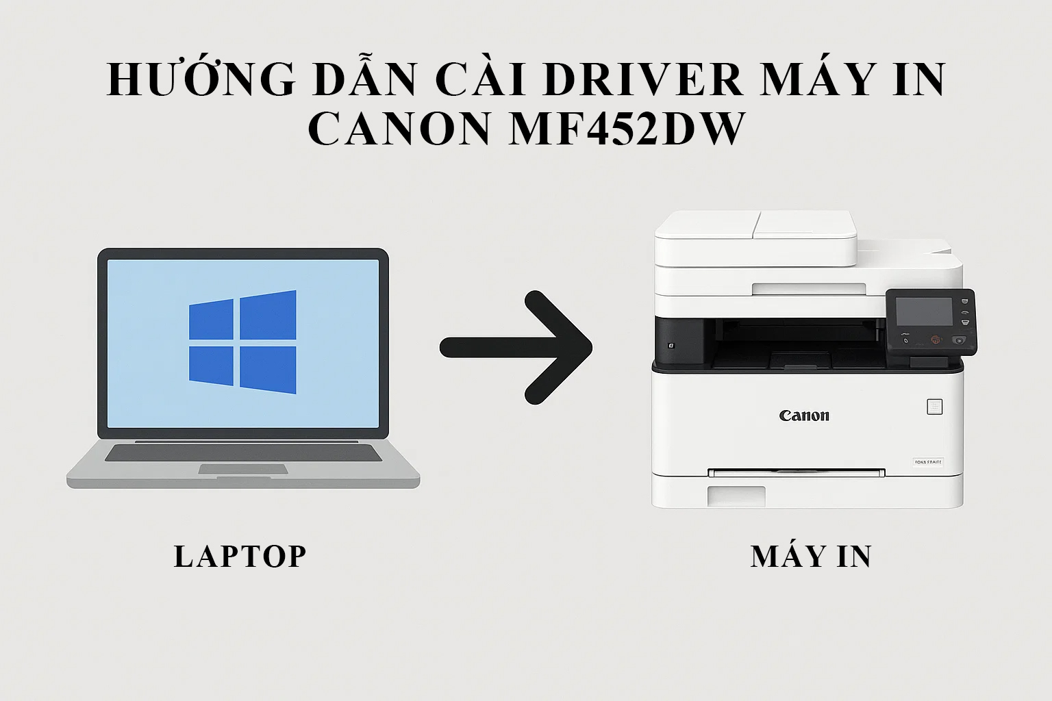 Cách Cài Driver Canon MF452dw Qua Cổng USB Cho Người Mới Dễ Như Ăn Kẹo
