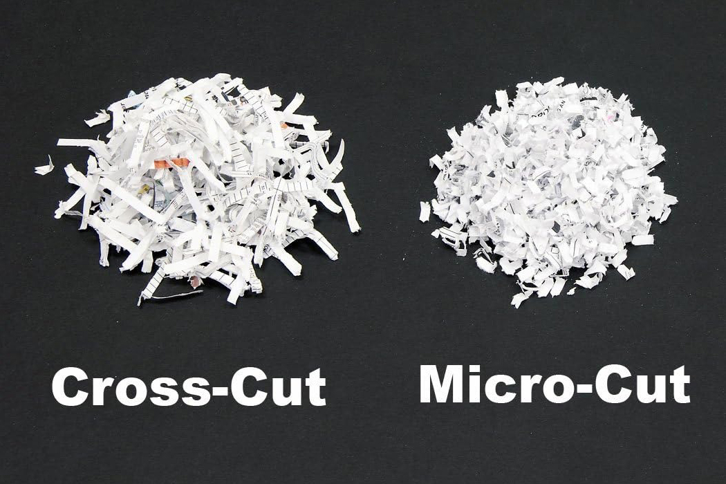 So sánh máy hủy giấy cross-cut và micro-cut – Loại nào an toàn hơn?