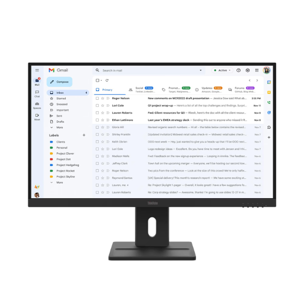 Màn Hình Lenovo ThinkVision E27-40 64BCMAR4VN ( 27 inch, IPS, 1920x1080, 4ms GtG,100Hz)