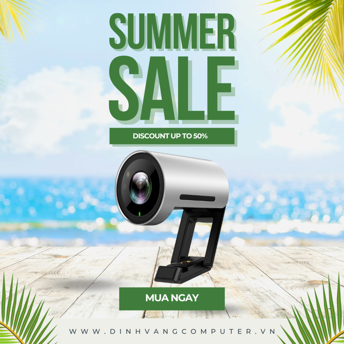 Webcam Yealink UVC30 4K Ultra HD.