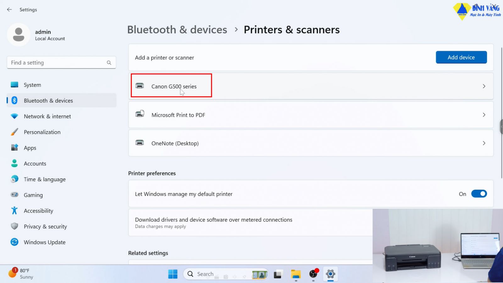 Hướng Dẫn Cài Đặt Máy In Canon G570 Qua USB Từng Bước Chi Tiết Cho ...
